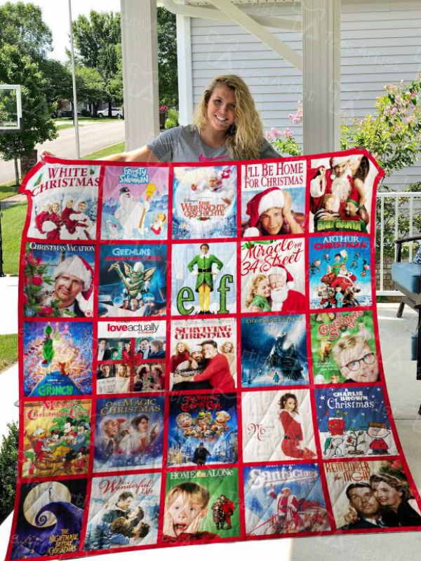 Christmas Movie 3D Quilt Blanket