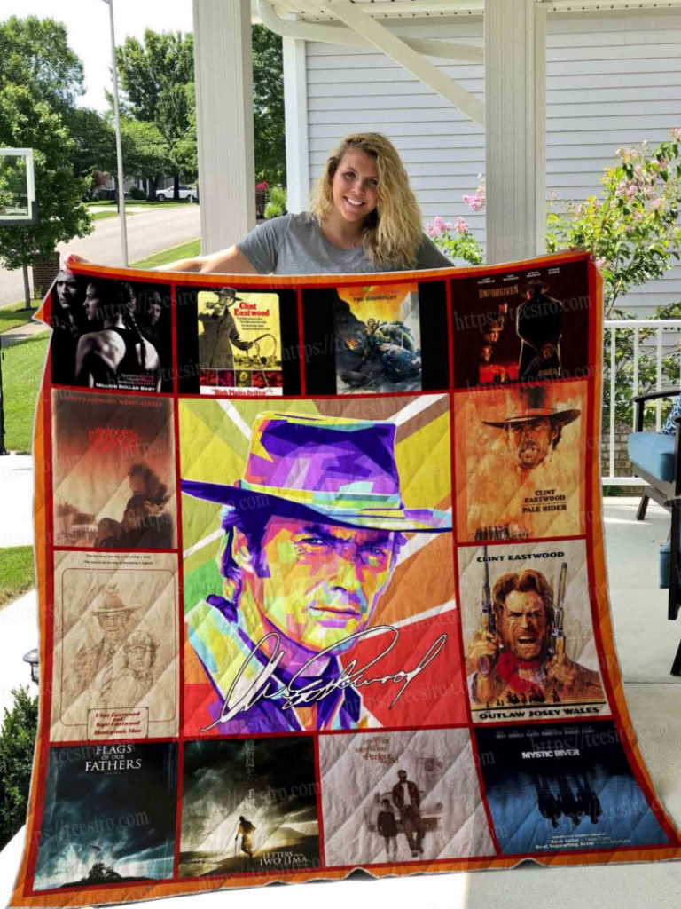 Clint Eastwood Quilt Blanket