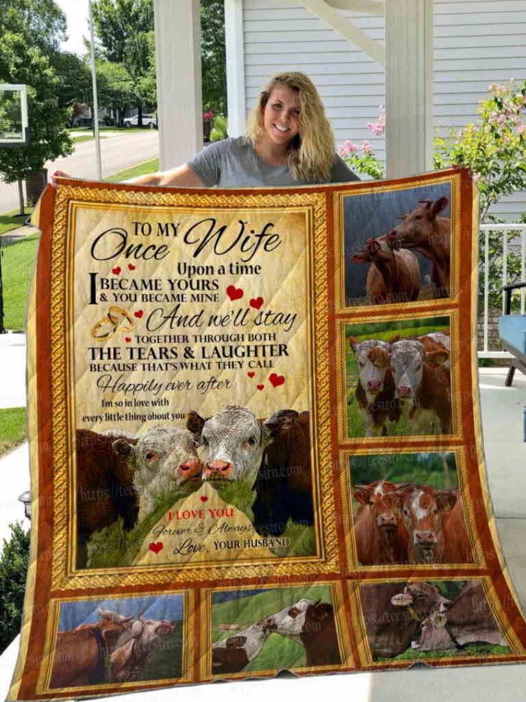 Cow Wife Quilt Blanket