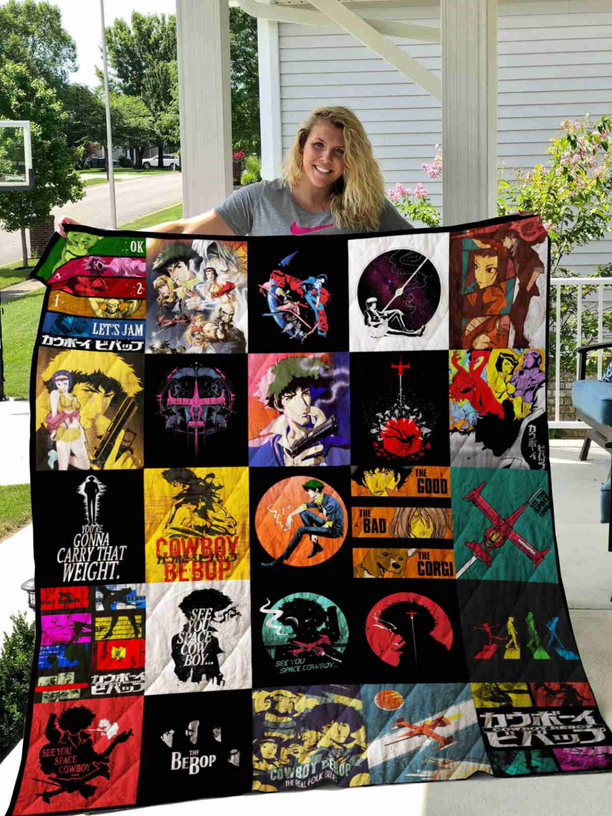 Cowboy 3D Quilt Blanket