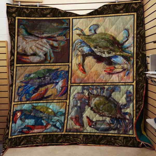 Crab 3D Quilt Blanket