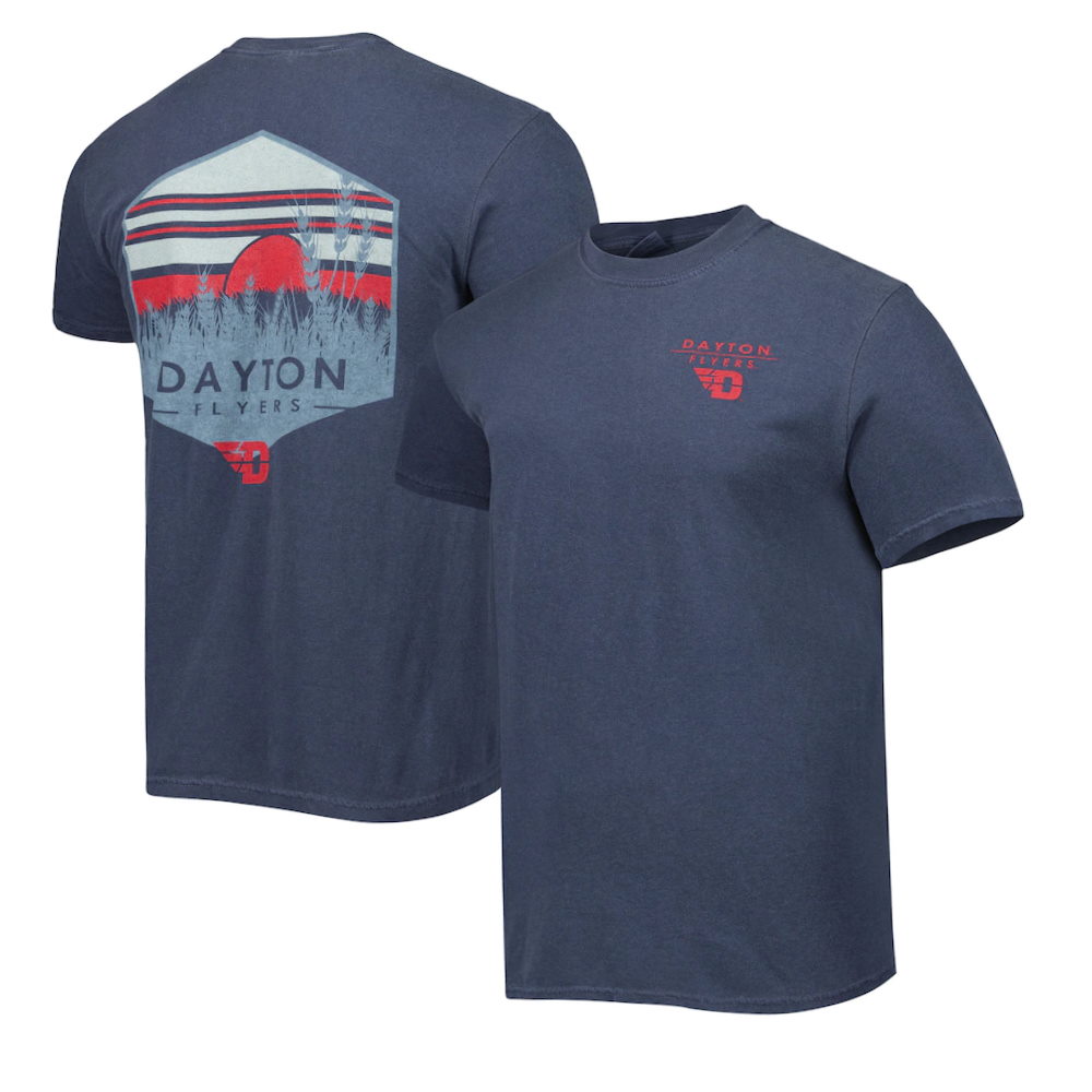 Dayton Flyers Landscape Shield T-Shirt