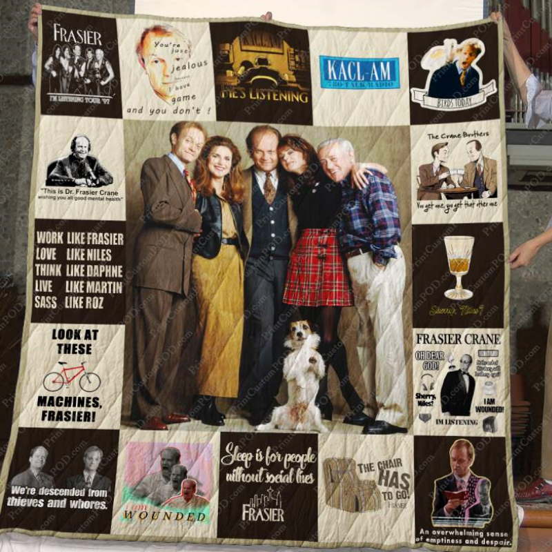 Dd Frasier 3D Quilt Blanket