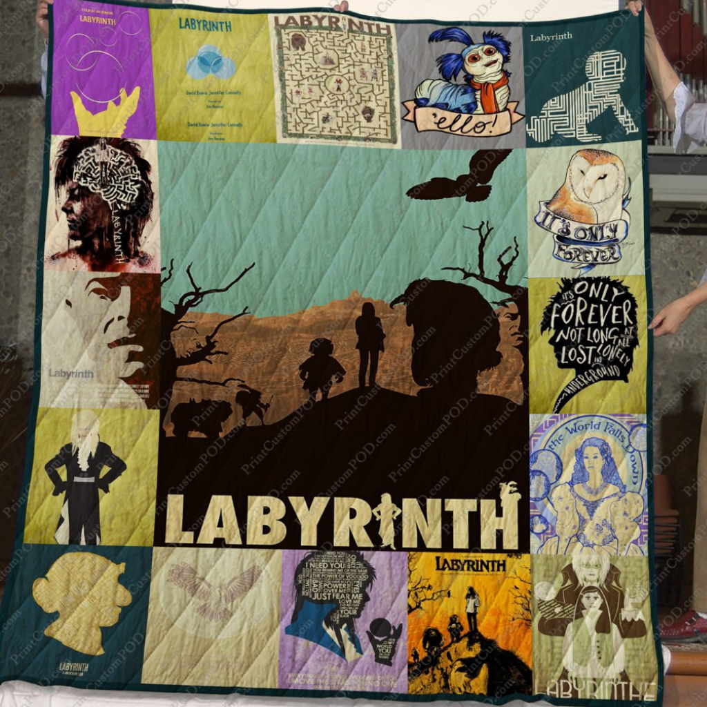 Dd Labyrinth 3D Quilt Blanket