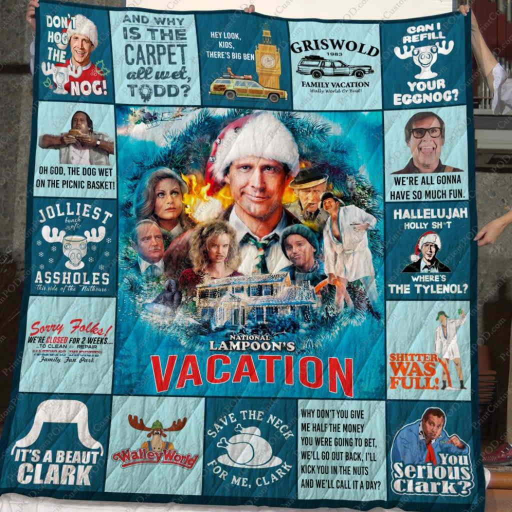 Dd National Lampoons Vacation 3D Quilt Blanket