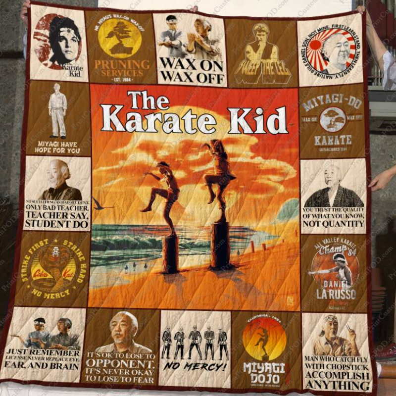 Dd The Karate Kid 3D Quilt Blanket