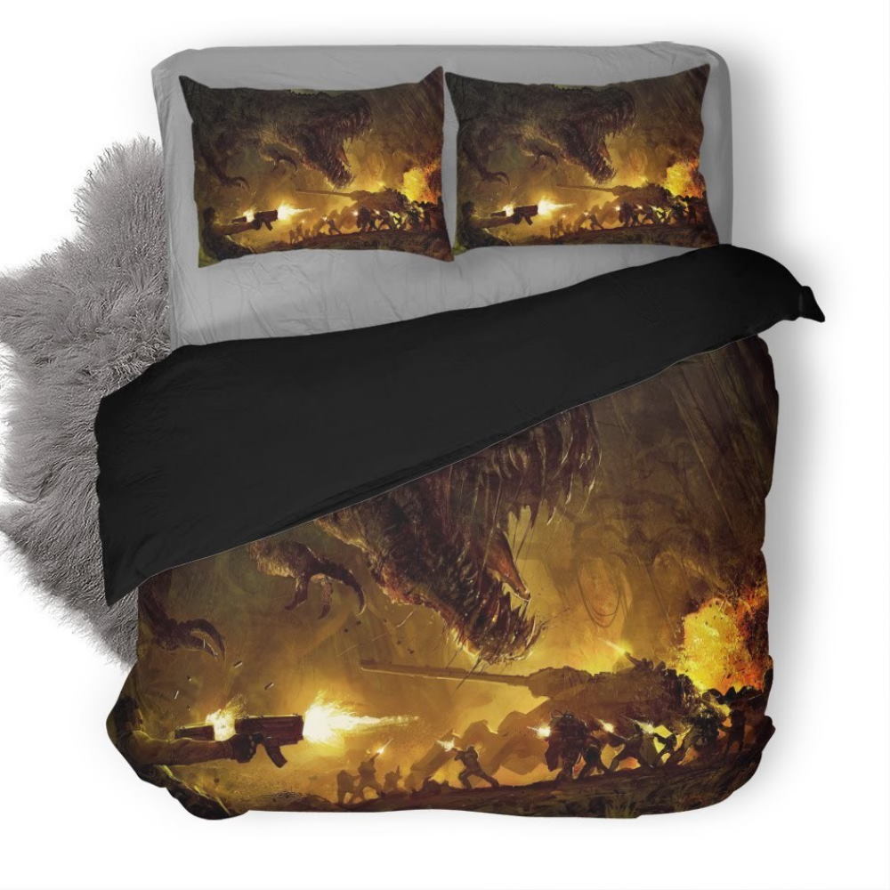 Dinosaur All Over Printed 3D Bedding Set