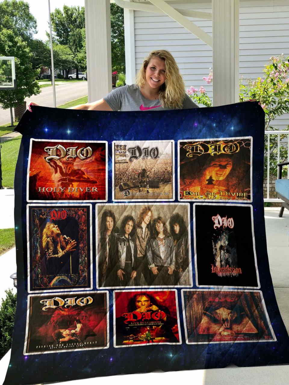 Dio Live Album 3D Quilt Blanket