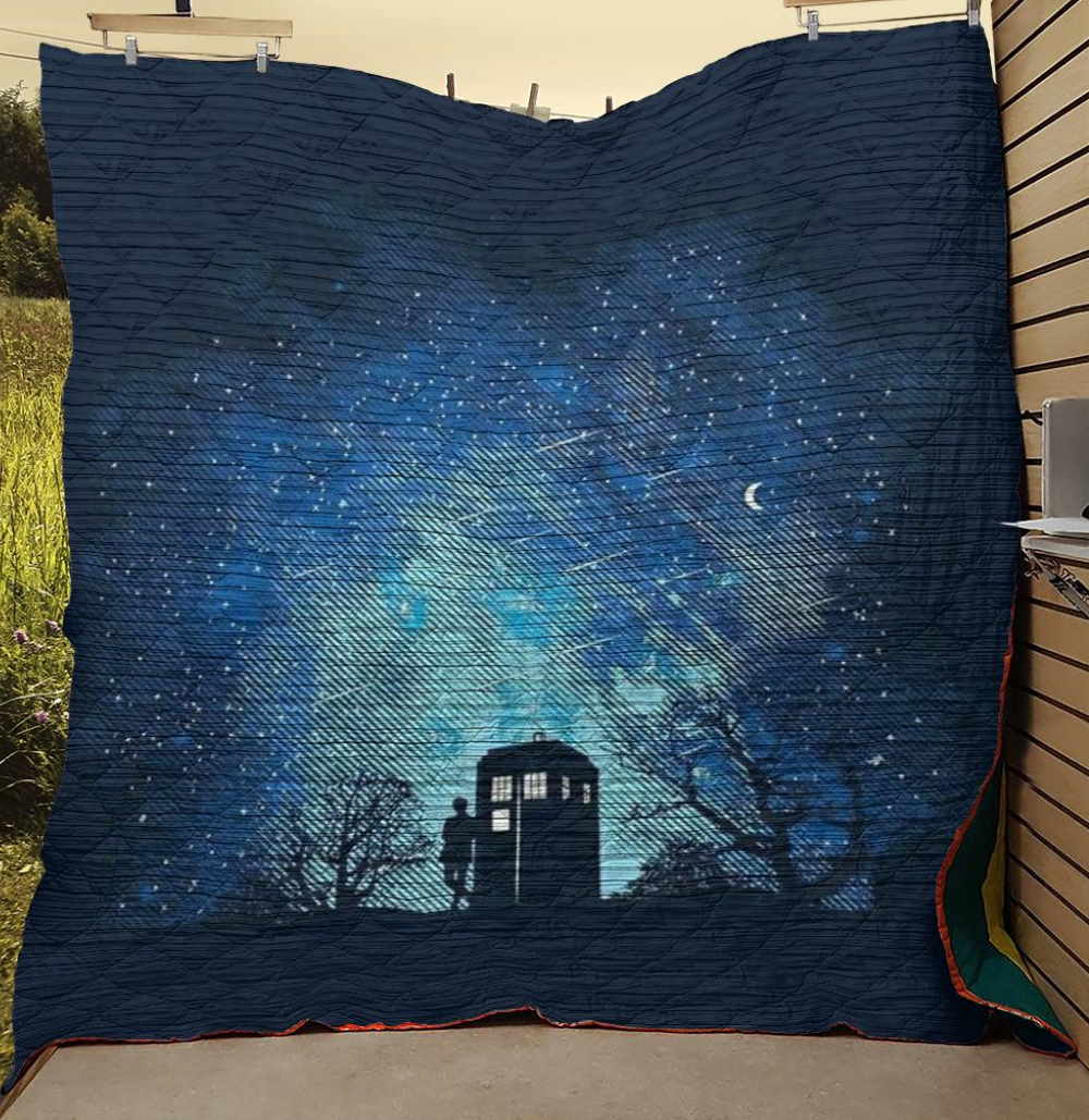 Doctor Who Police Public Call Box The Tardis 3D Quilt Blanket