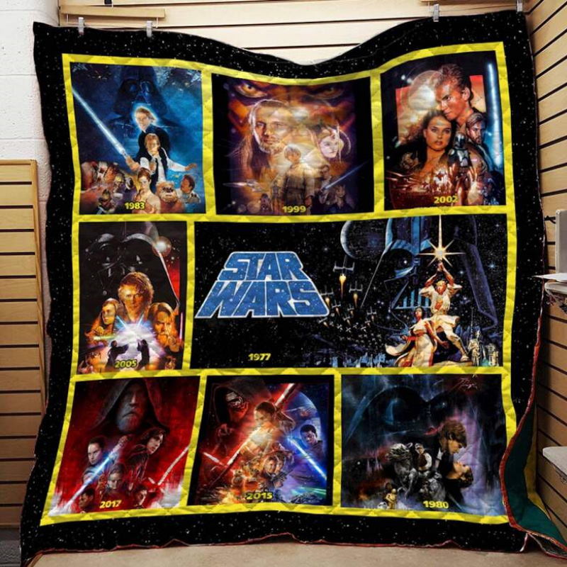 Episodes For Fans Star Wars 3D Quilt Blanket