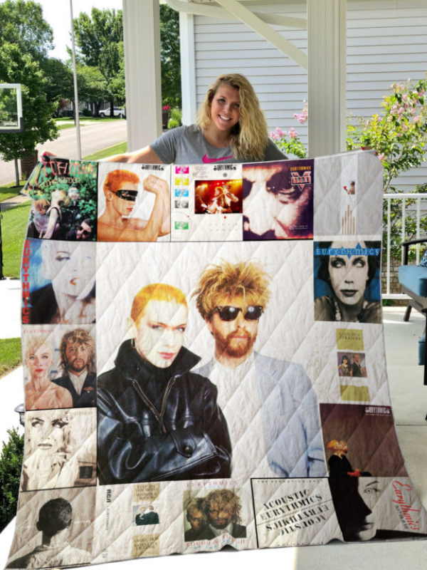 Eurythmics Style Two 3D Quilt Blanket