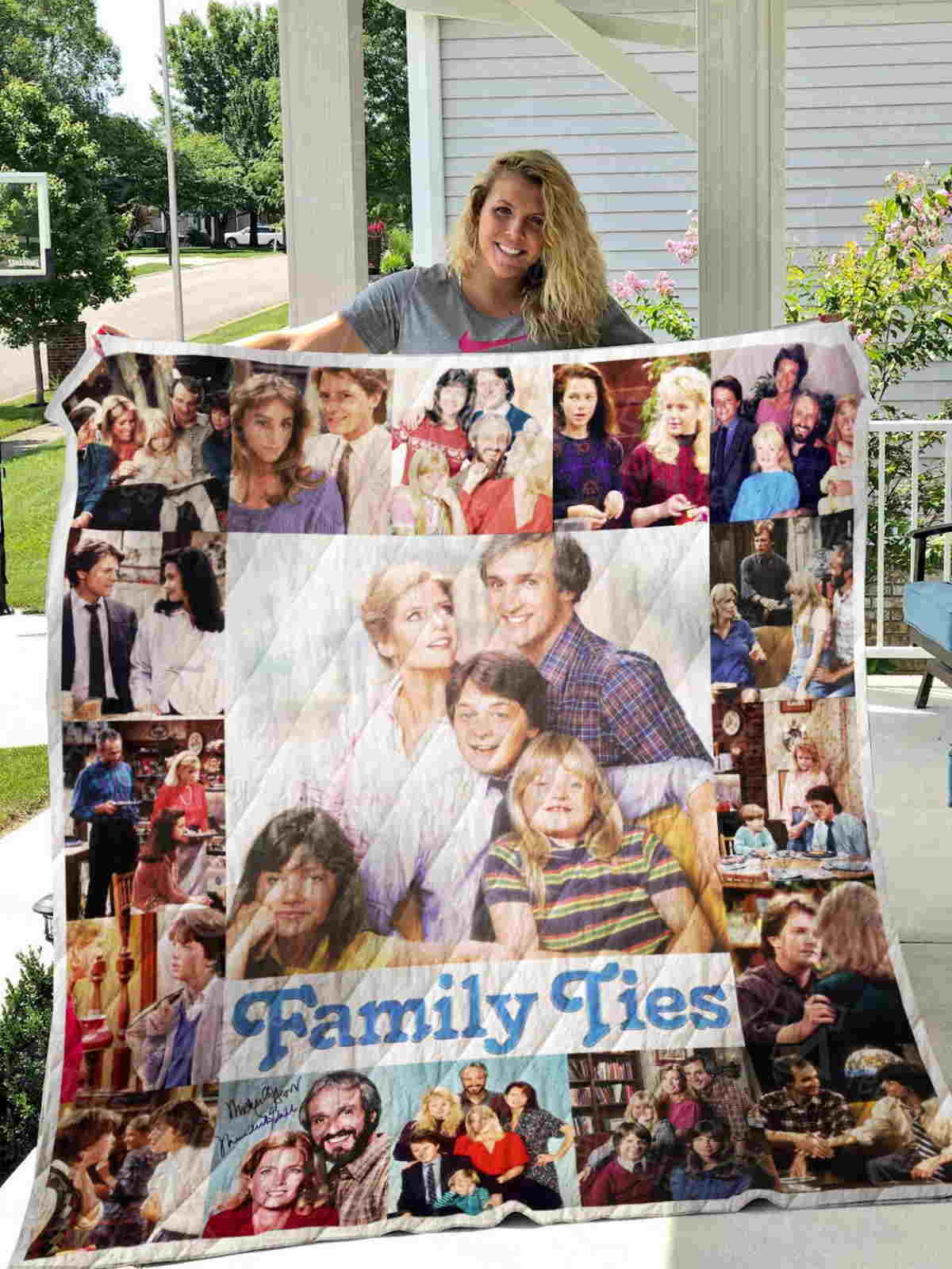 Family Ties 3D Quilt Blanket