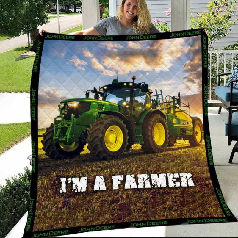 Farm Tractor Love It The Same 3D Quilt Blanket