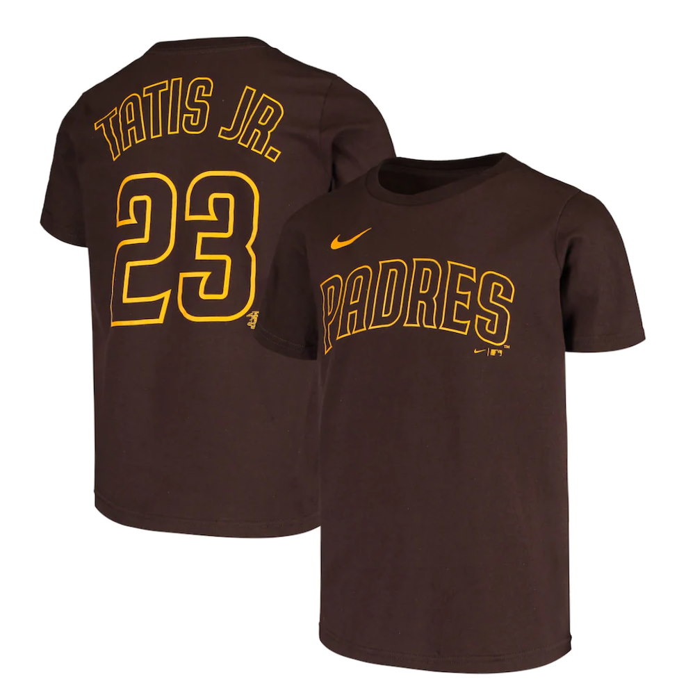 Fernando Tatis Jr. San Diego Padres Youth Name & Number T-Shirt