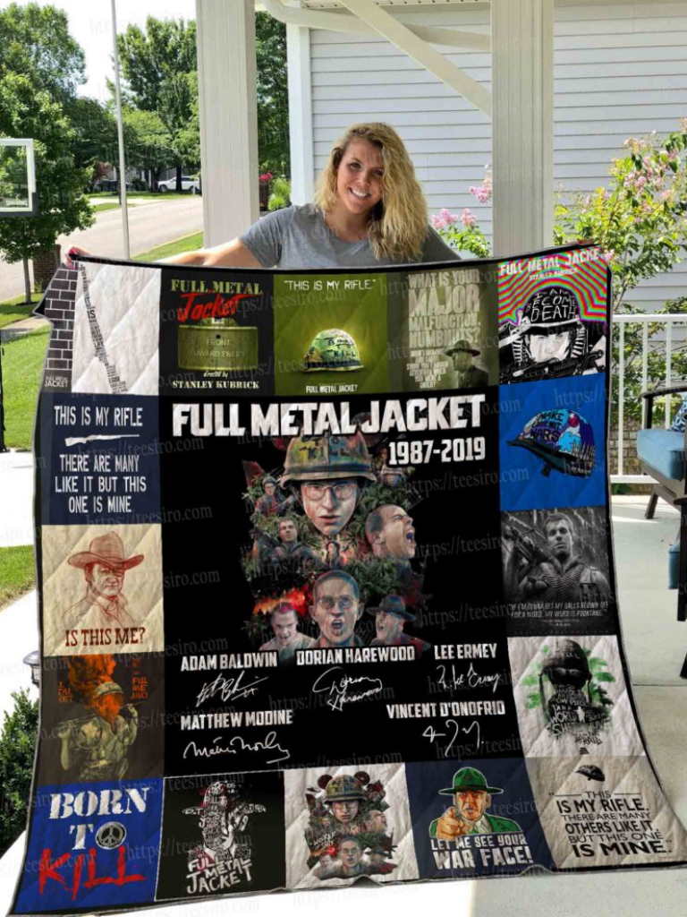 Full Metal Jacket Quilt Blanket