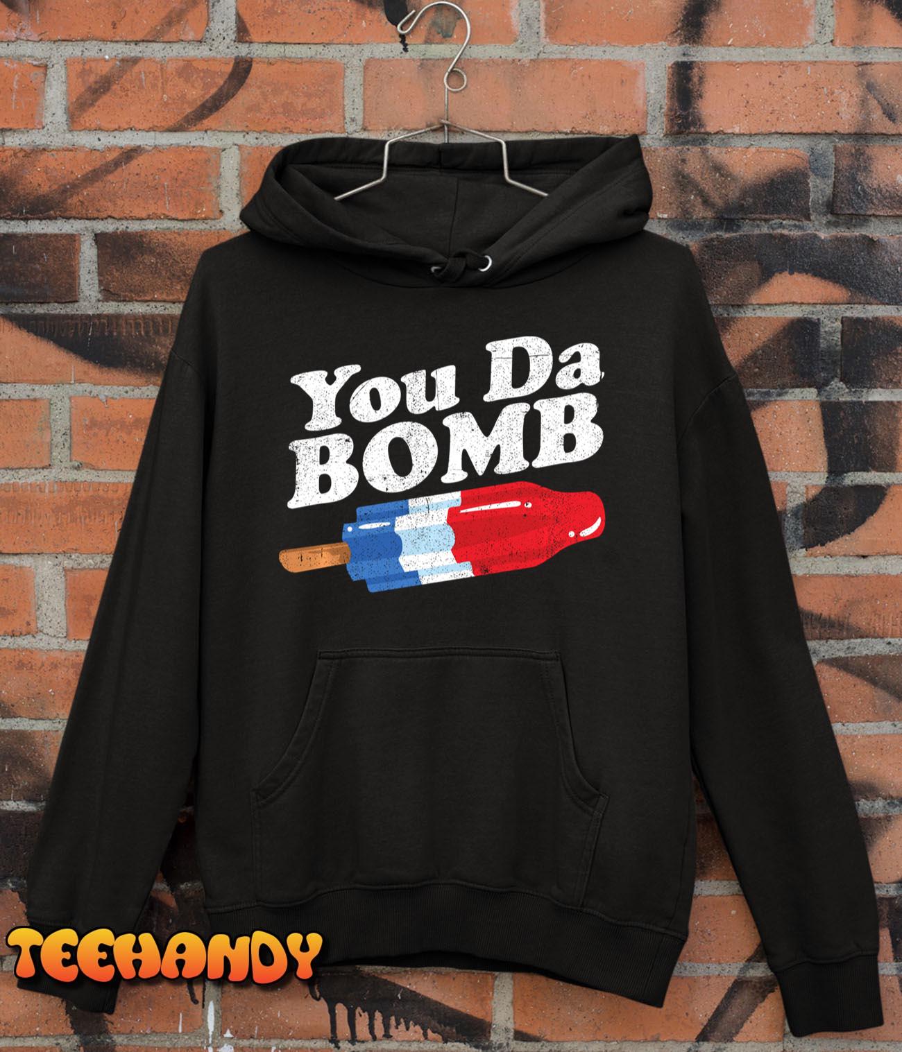 Funny Summer Popsicle Pop Retro You Da Bomb 80’s Gift Pullover Hoodie