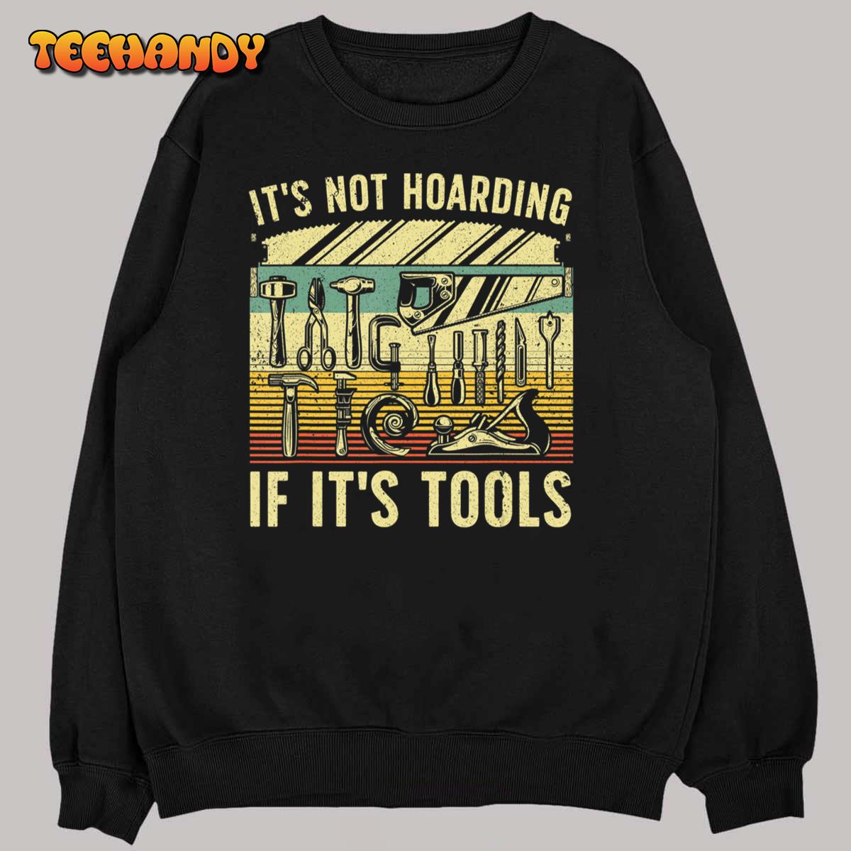 Funny Woodworker Art For Men Carpenter Wood Working Tools T-Shirt