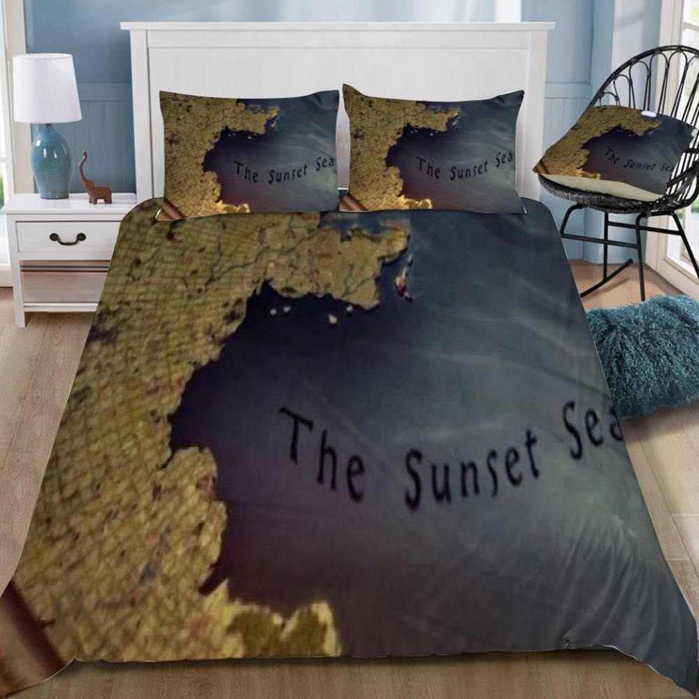 Game Of Thrones Map 3D Bedding Set