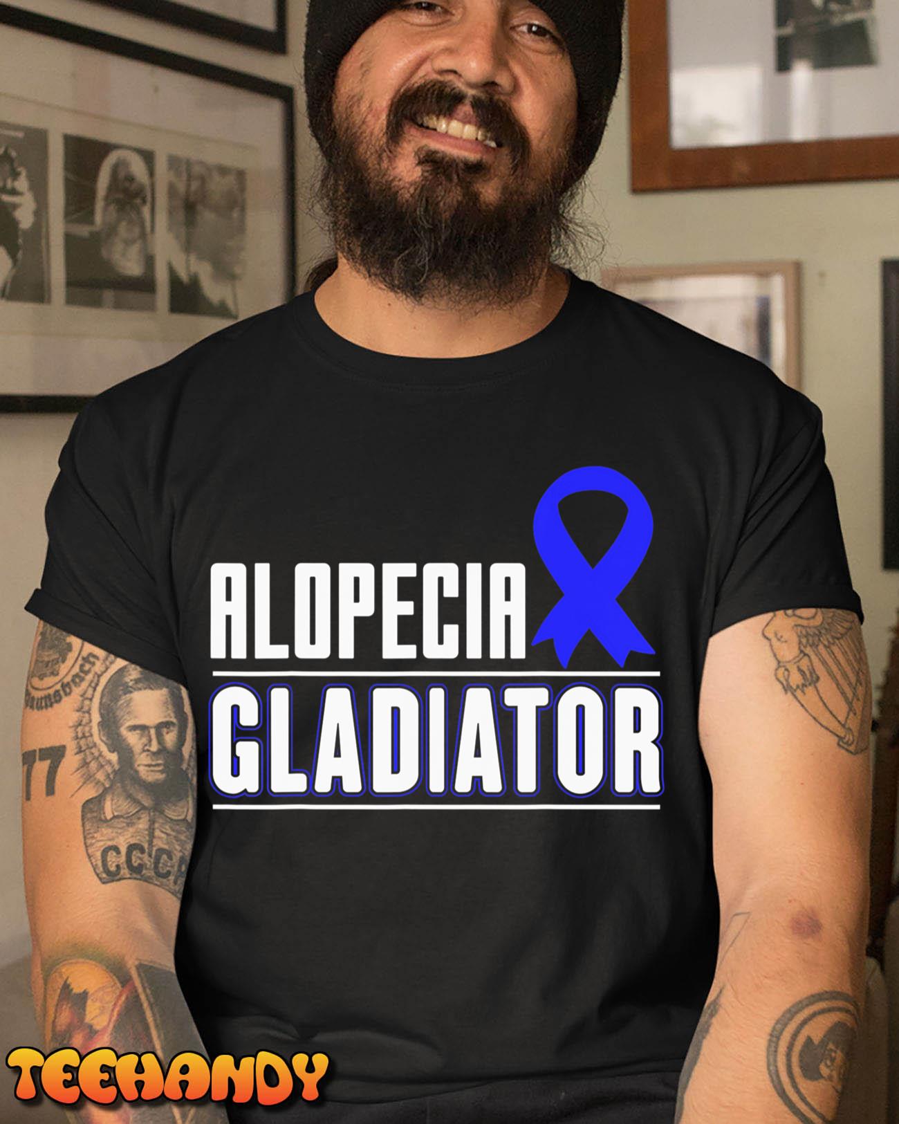 Gift for Spot Baldness Patients Alopecia Areata Awareness T-Shirt