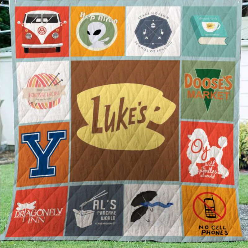 Gilmore Girls 3D Quilt Blanket