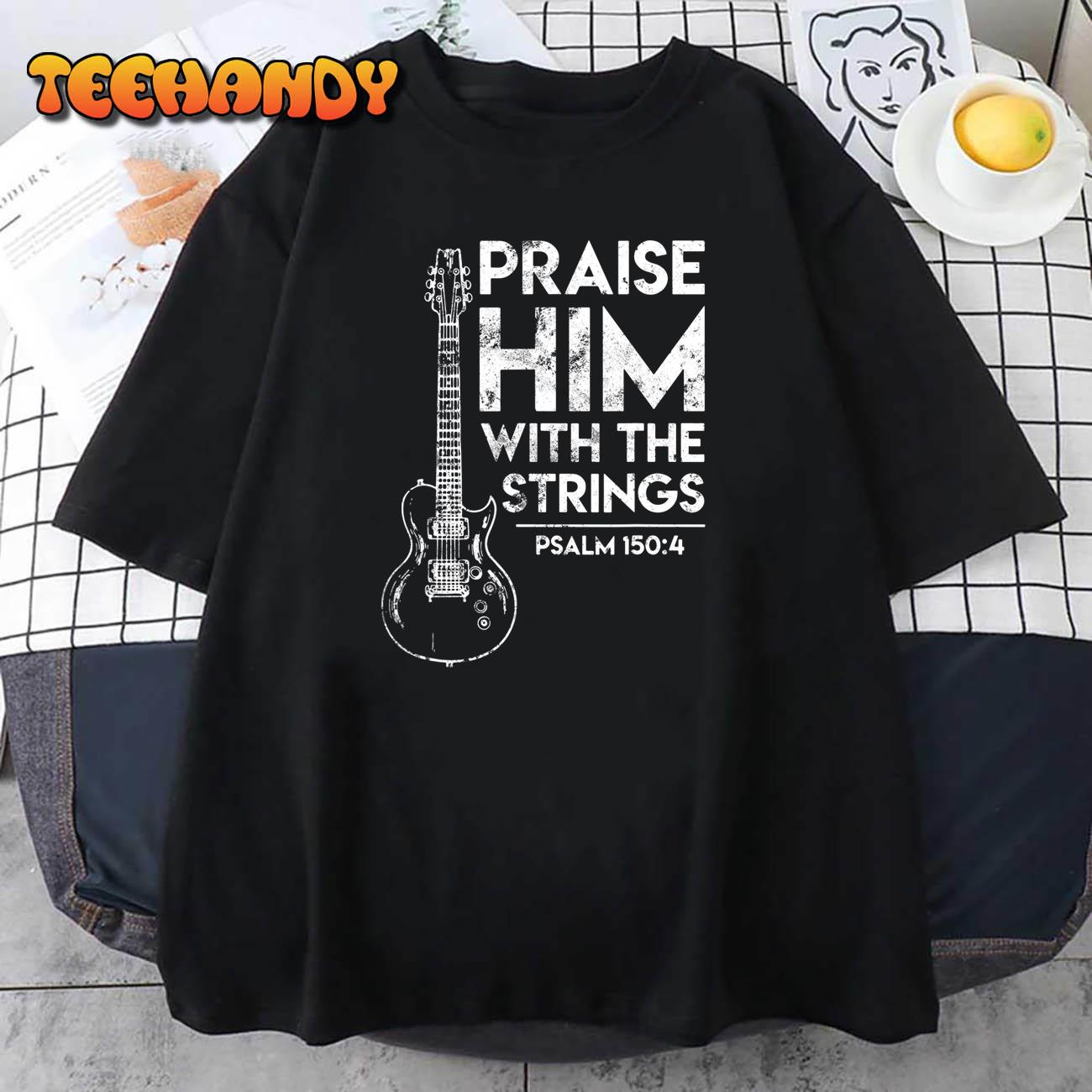 Guitar Christian Guitarist Guitar Player Men Women Gift T-Shirt