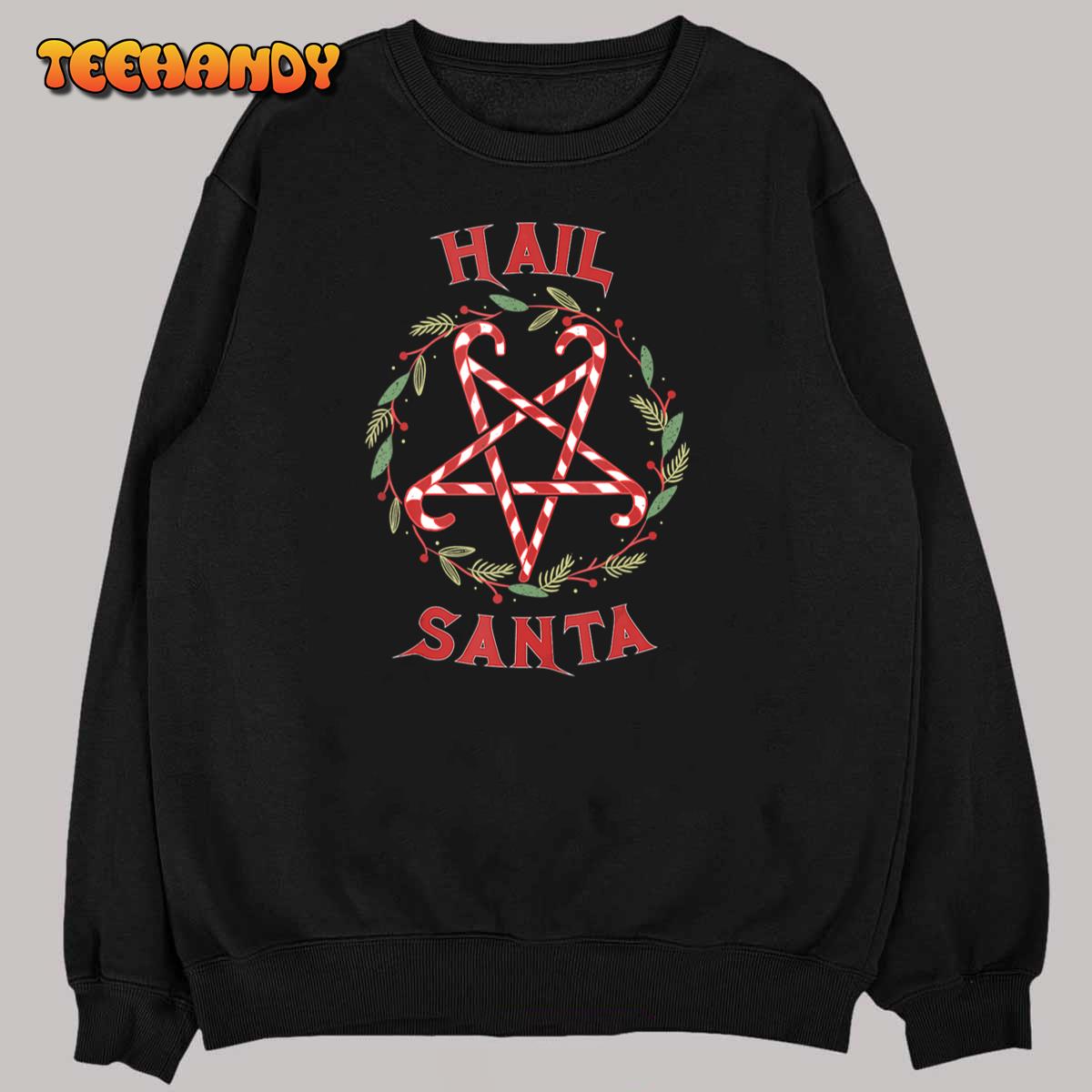 Hail Santa Christmas, Krampus Clothing T-Shirt