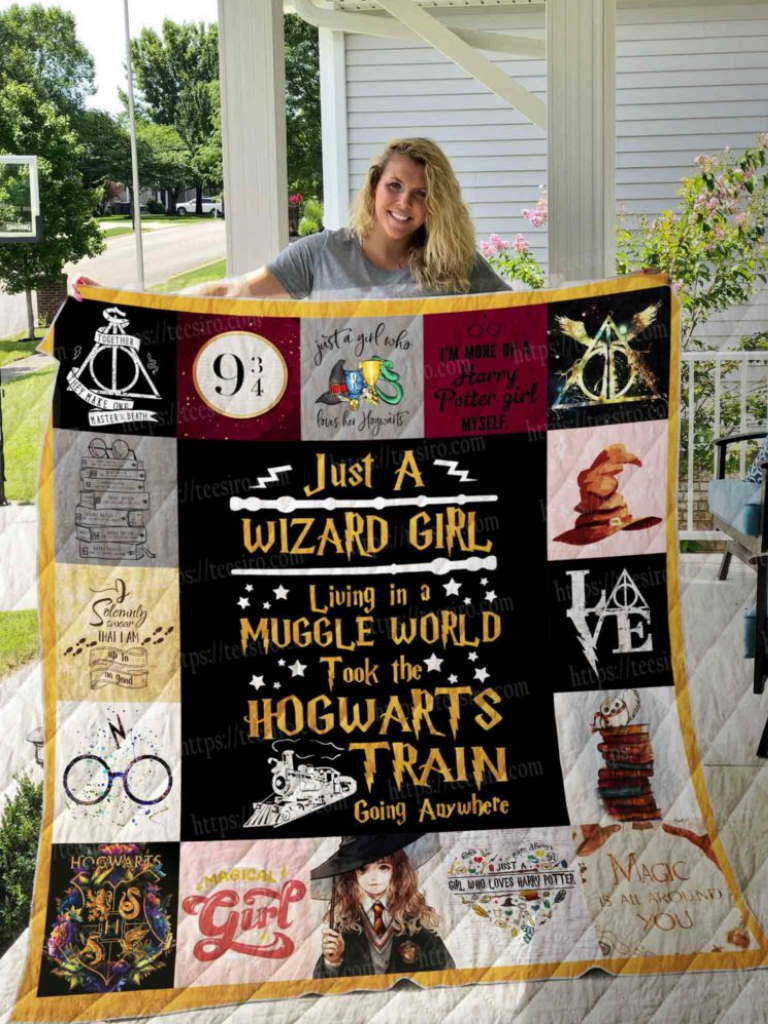 Harry Potter Girl Quilt Blanket