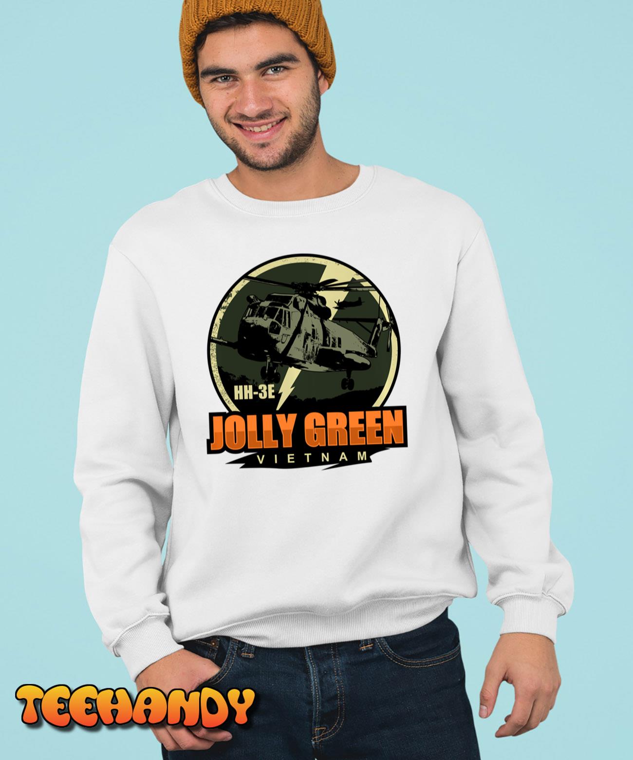 HH-3E Jolly Green Vietnam Pullover Hoodie