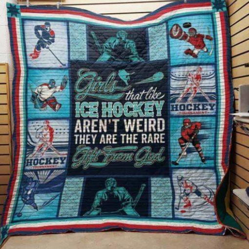 Hockey Gift From God 3D Quilt Blanket