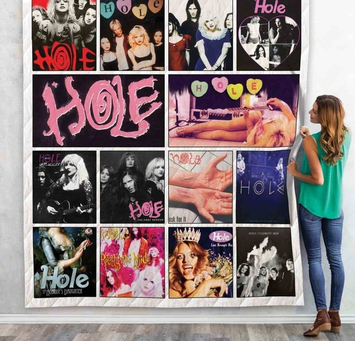 Hole Album 3D Quilt Blanket