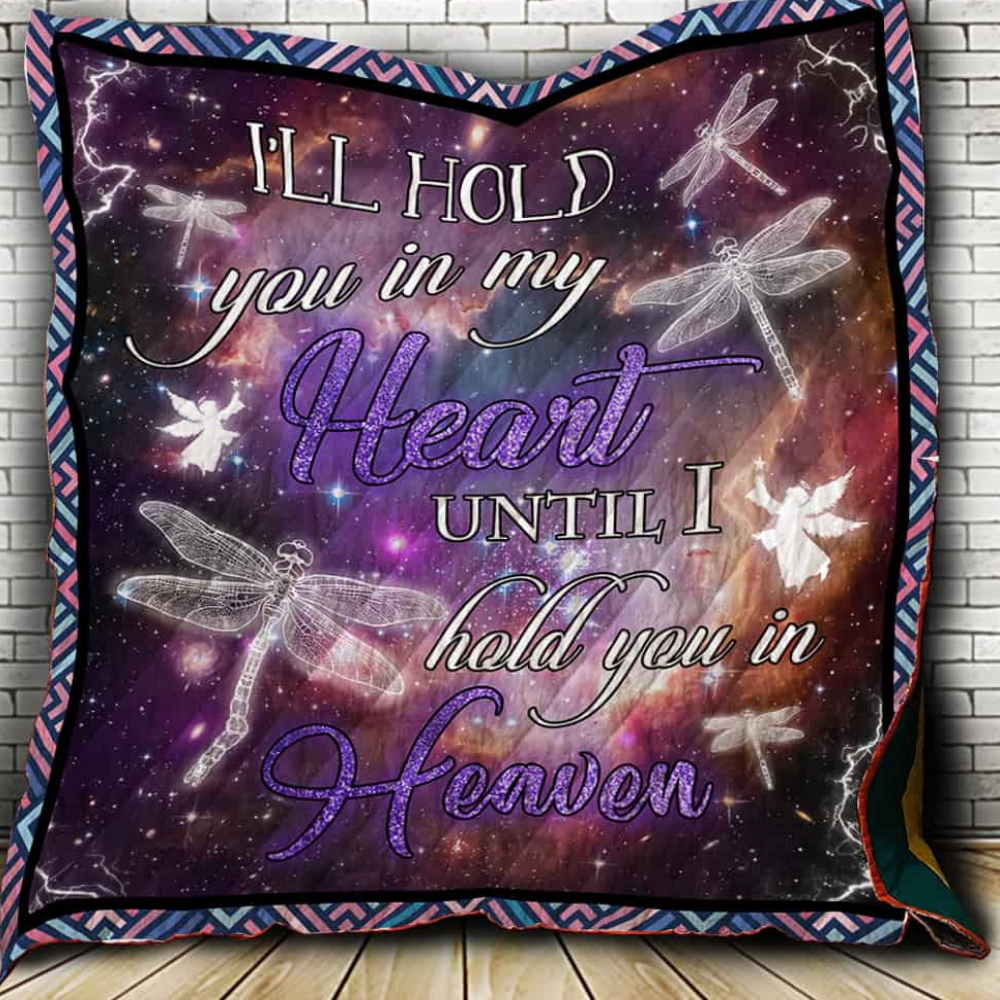 I Will Hold You In My Heart Quilt Blanket