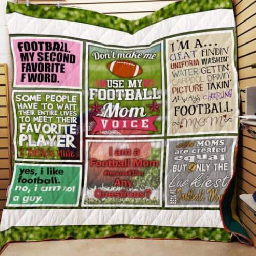 I’M Football Mom 3D Quilt Blanket