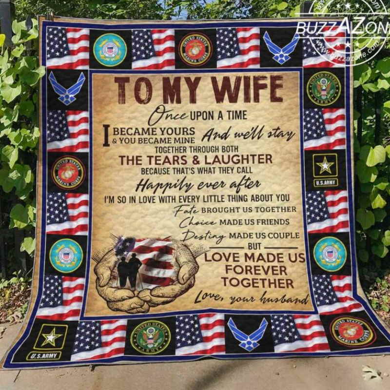 I’M So In Love With Every Little Thing Veteran Quilt Blanket