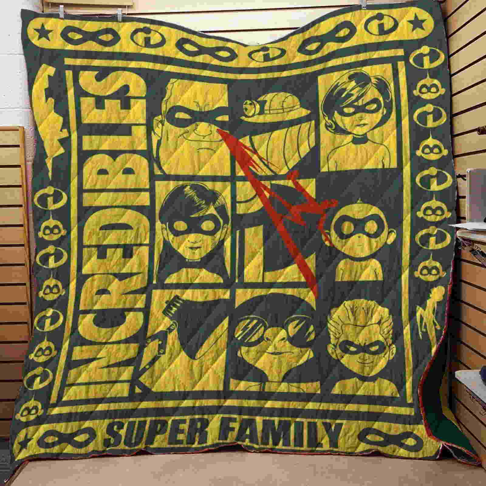 Incredibles 3D Quilt Blanket