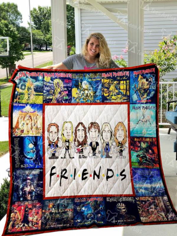 Iron Maiden 3D Quilt Blanket Fan Made