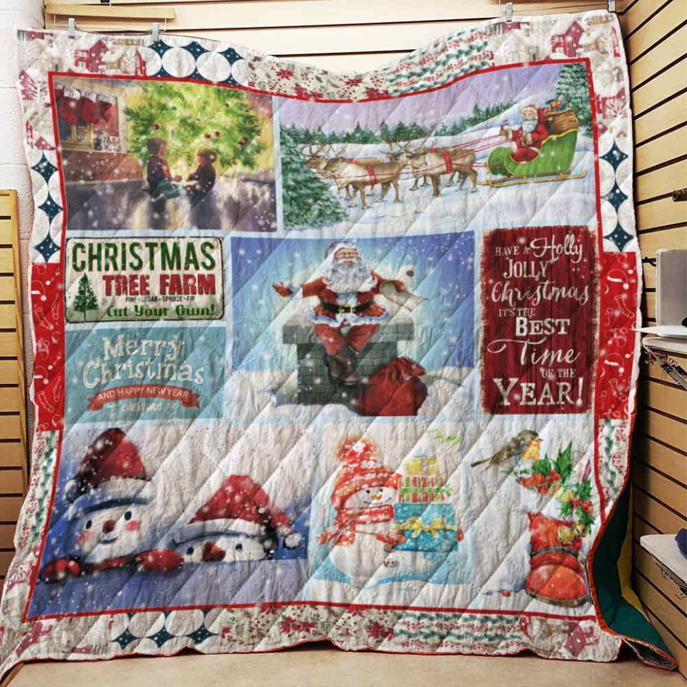 It’S The Best Time Of The Year 3D Quilt Blanket