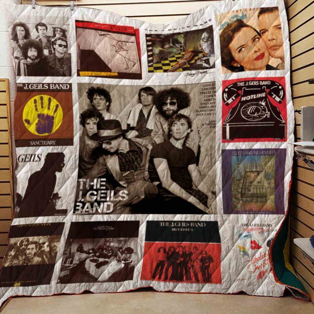 J. Geils Band Ip Albums 3D Quilt Blanket