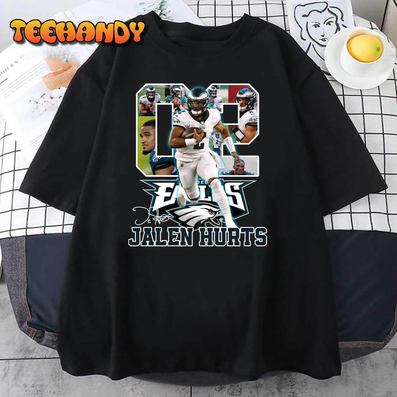 90s Inspired Jalen Hurts Eagles Sweatshirt NFL Vintage Shirt