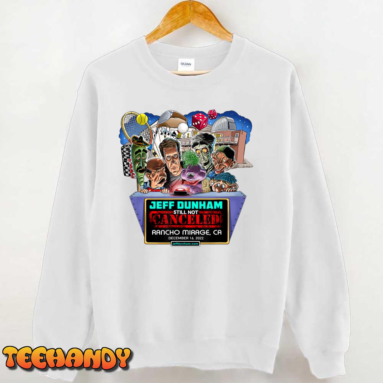 Jeff Dunham Rancho Mirage, CA (2022) T-Shirt