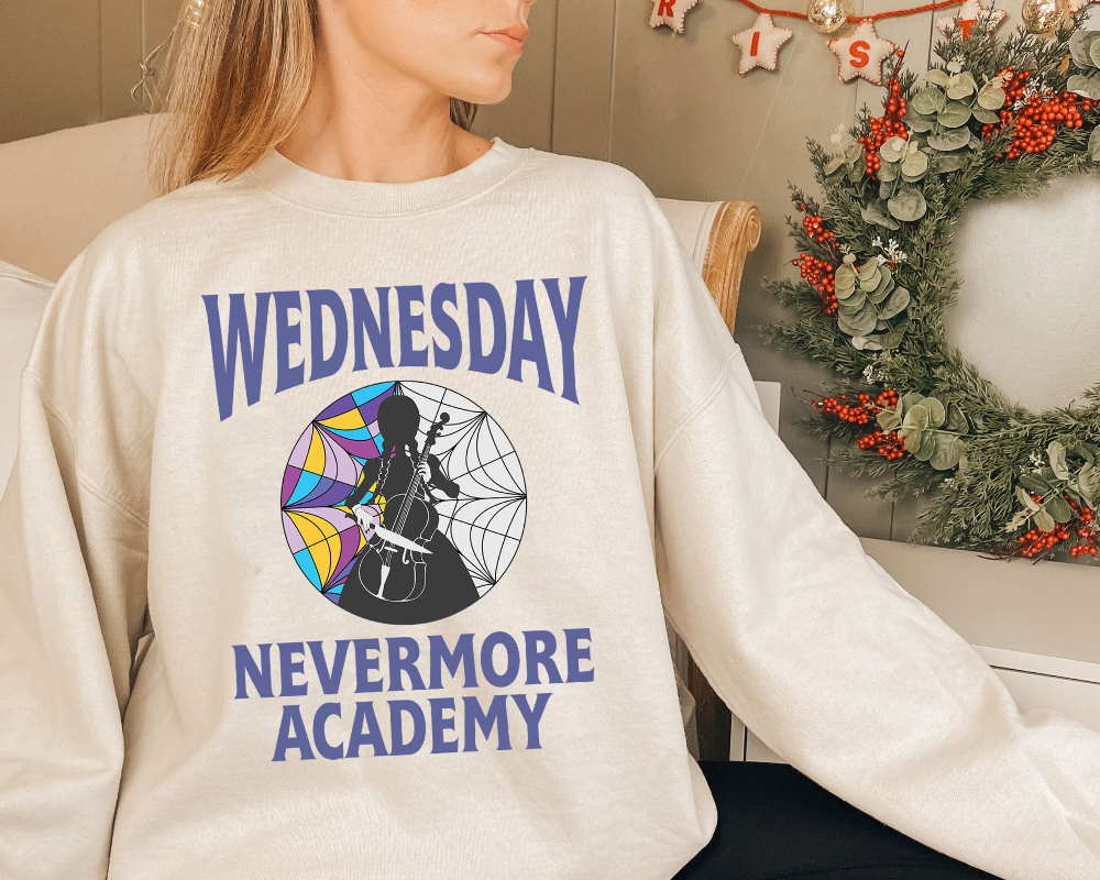 Jenna Ortega Wednesday Nevermore Academy Sweatshirt