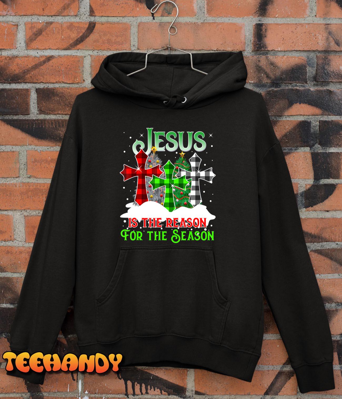 Jesus Is The Reason For The Season Holiday Christmas Pyjama T-Shirt