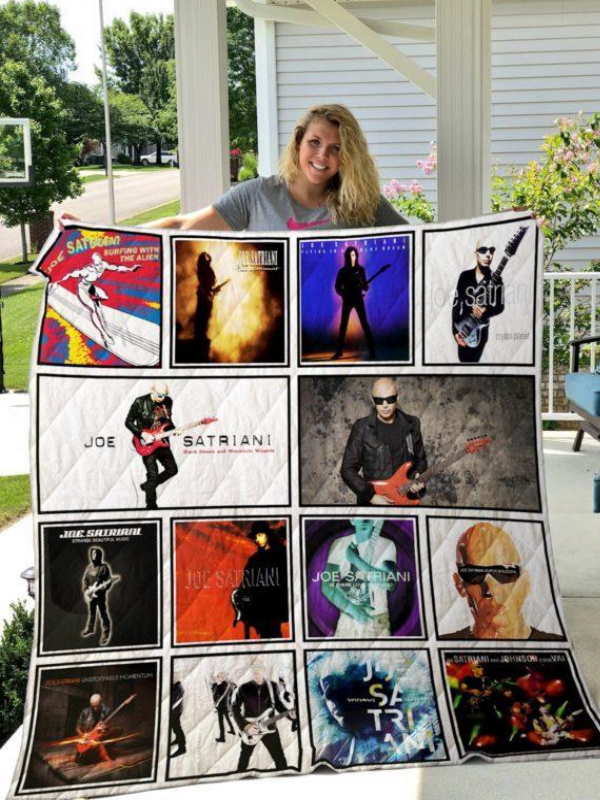 Joe Satriani 3D Quilt Blanket