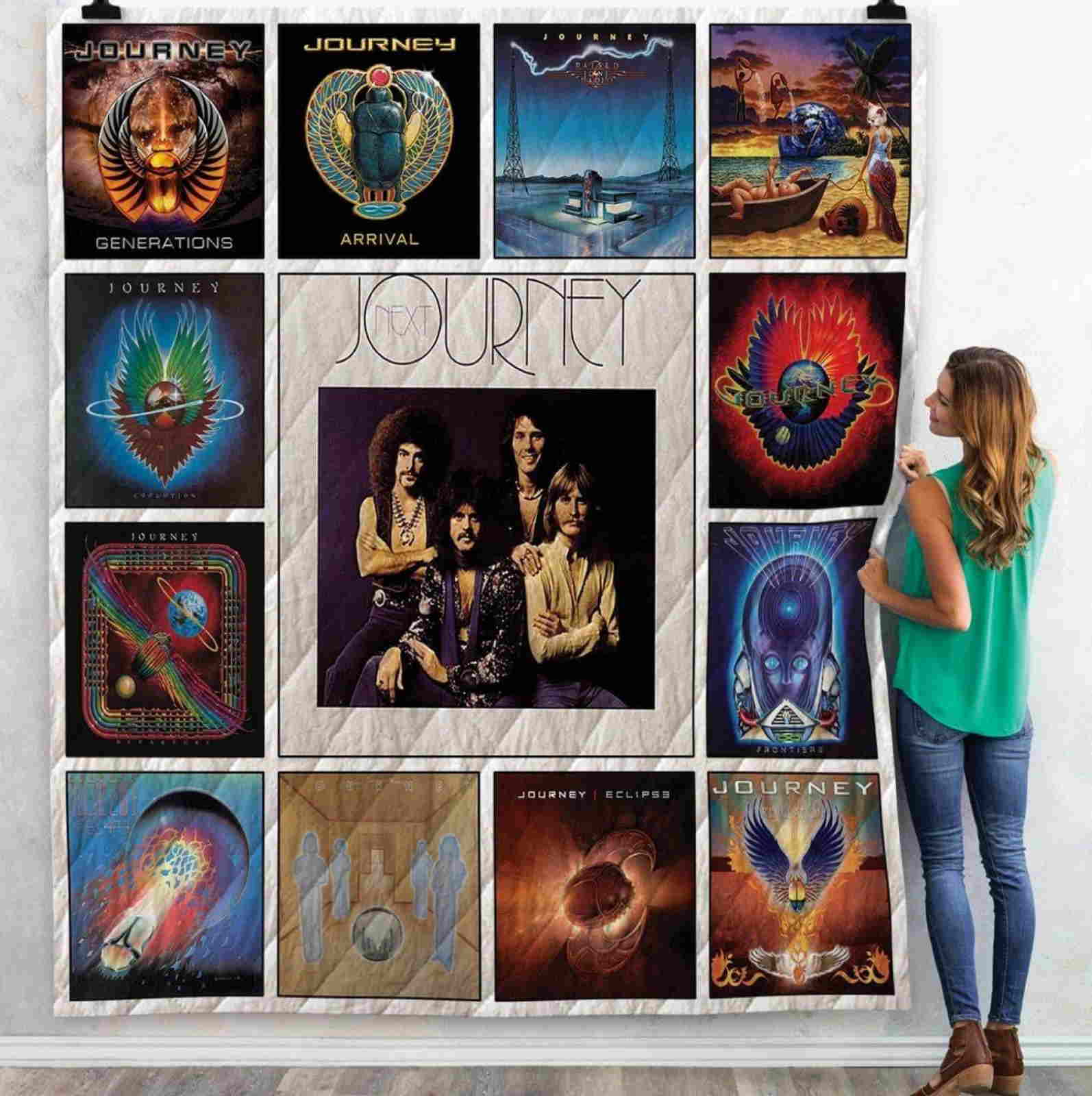 Journey Albums 3D Quilt Blanket