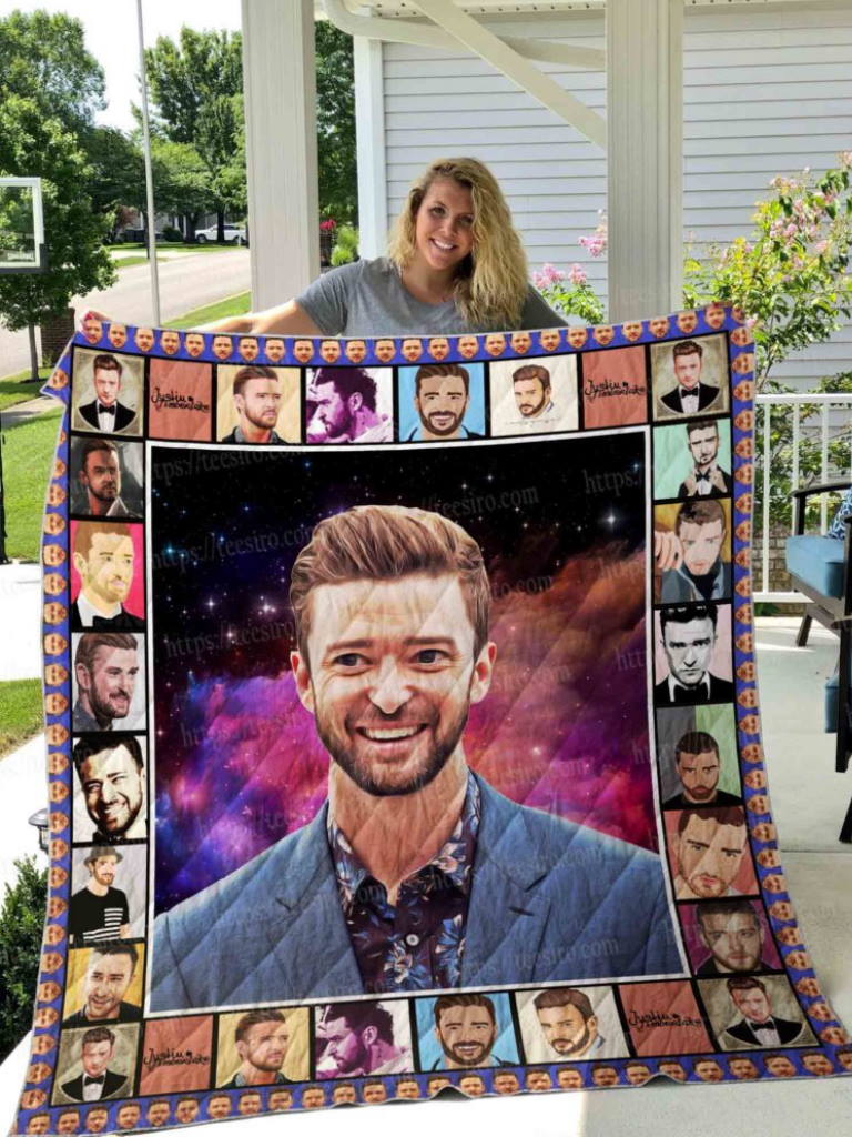 Justin Timberlake Quilt Blanket