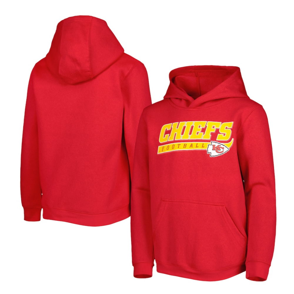 Kansas City Chiefs Youth Take the Lead Pullover Hoodie