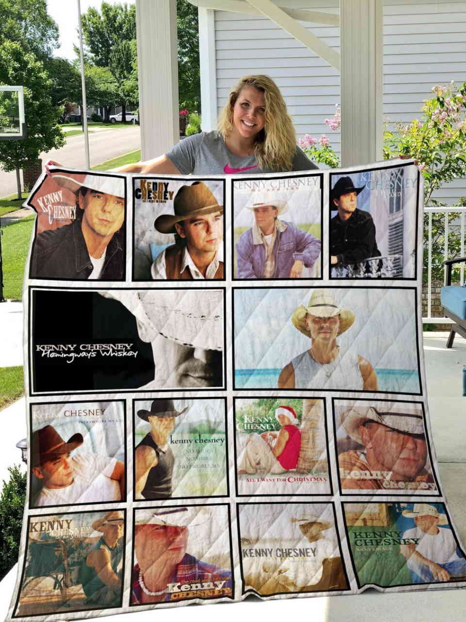 Kenny Chesney Quilt Blanket