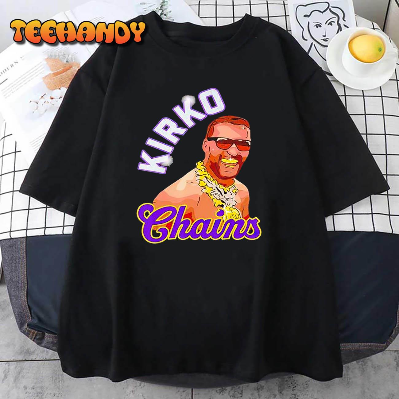 Kirk Cousins Kirko Chains Shirt, hoodie, sweater, long sleeve and tank top