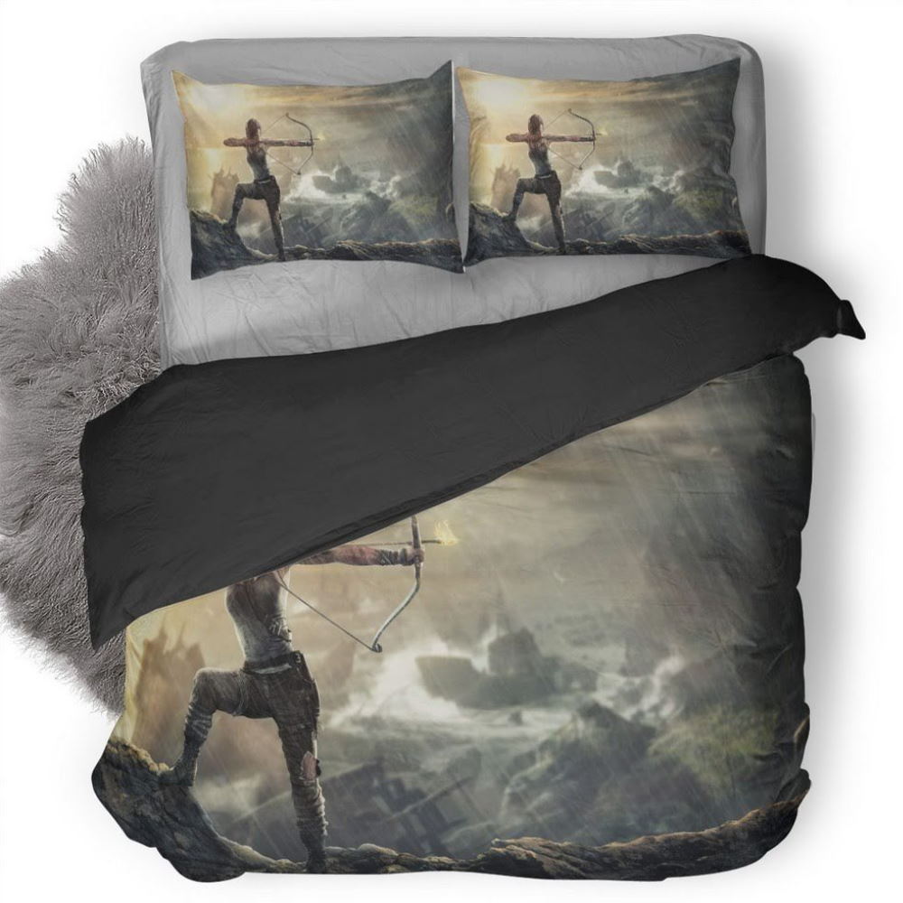 Lara Croft Tomb Raider 3D Bedding Set