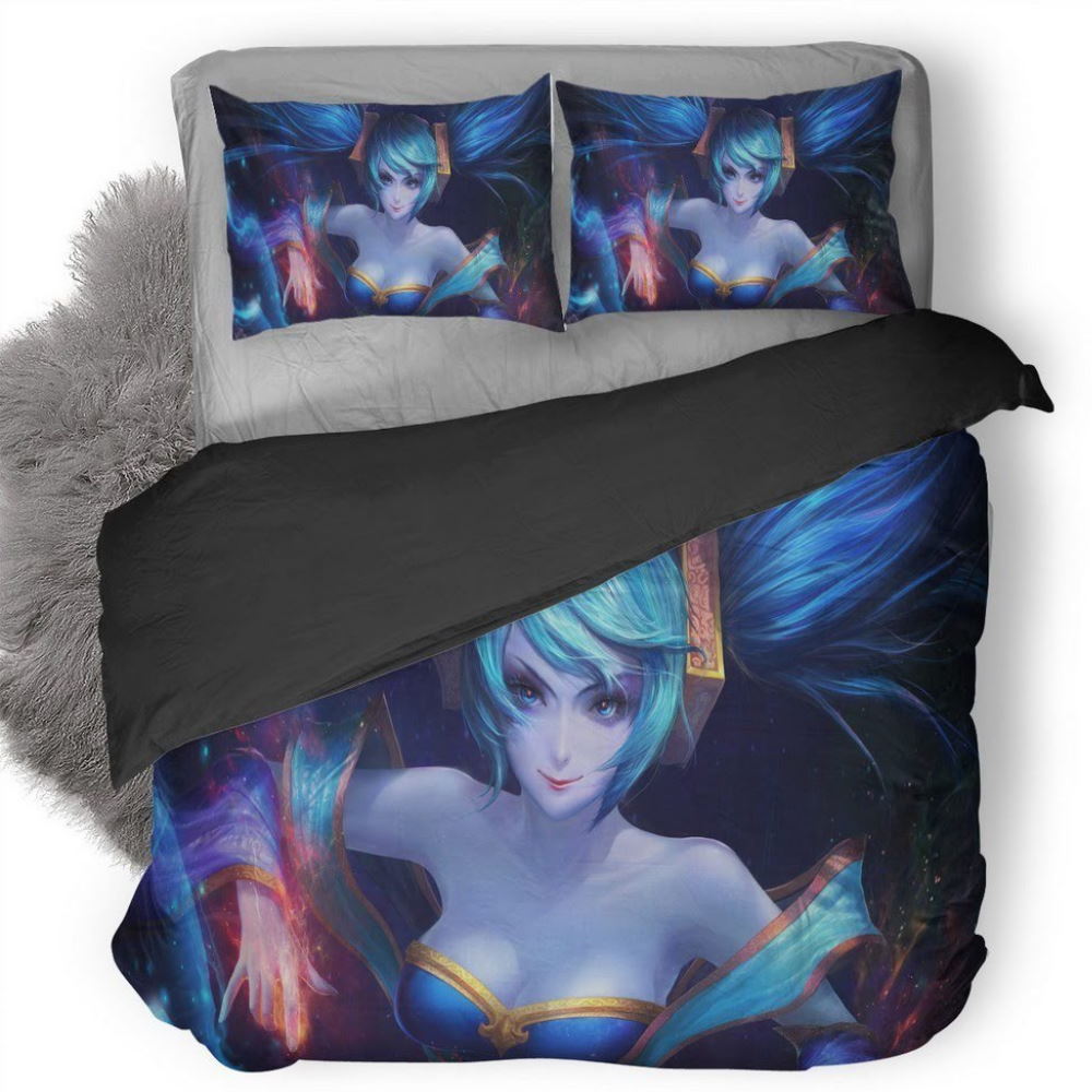 League Of Legends Sona 3D Bedding Set