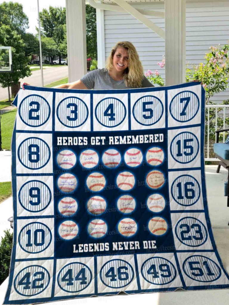 Legends Never Die Quilt Blanket